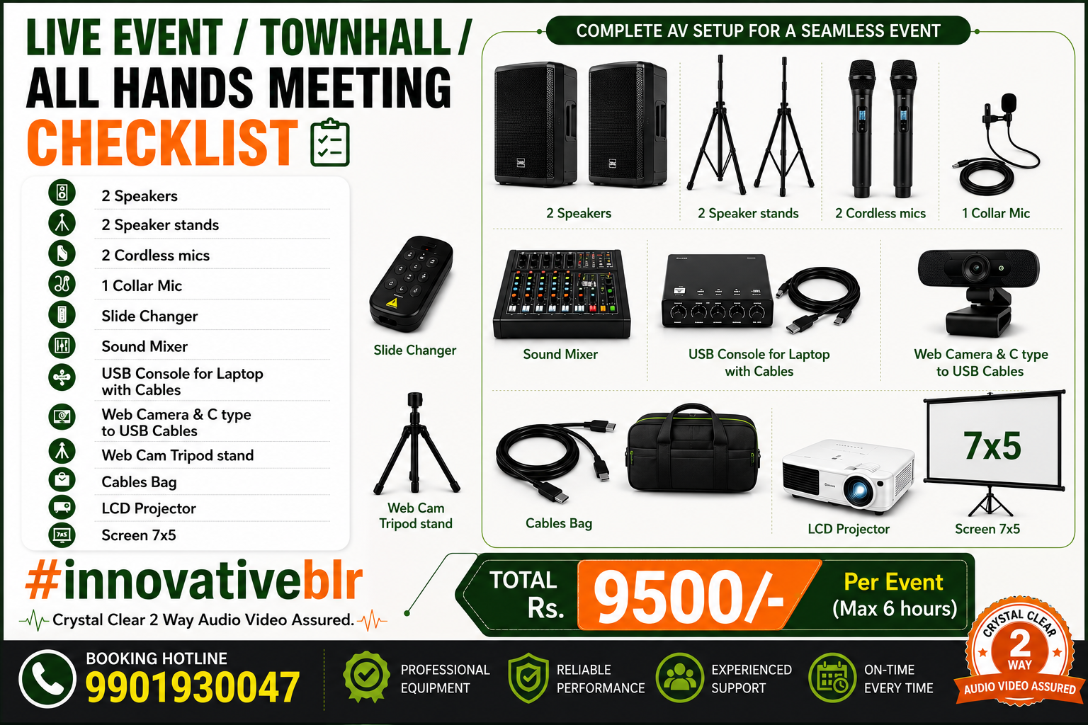 All Hands Meeting — Audio & Sound rental in Bangalore