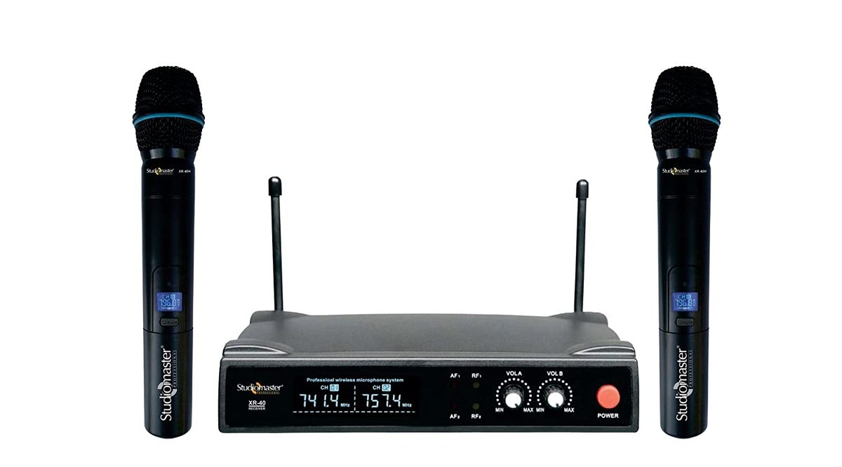 Studio Master Wireless Mics (Dual) — Audio & Sound rental in Bangalore
